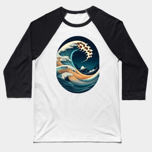 waves3 Baseball T-Shirt